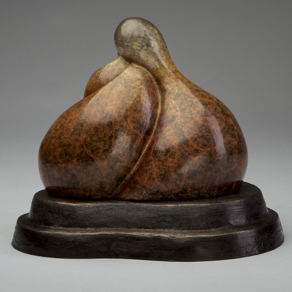 <b>Babe in Arms</b>8.5 x 10 x 8.5 inches, bronze, <em>edition of 12</em>