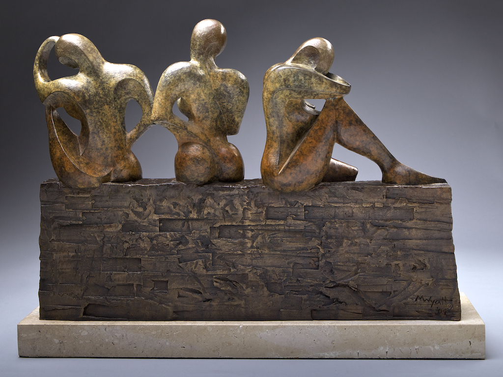 <b>Three Sisters</b>16.5 x 26 x 6 inches, bronze, <em>edition of 12</em>