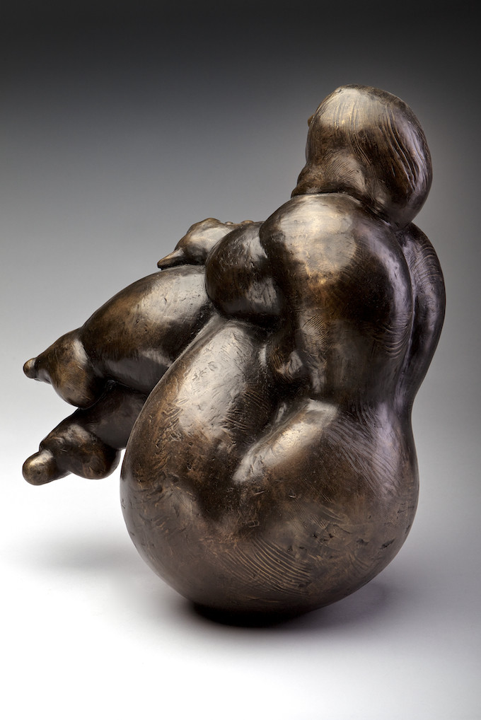 <b>Wiggle My Toes</b>22 x 11.5 x 17 inches,  bronze,  <em>edition of 12</em>